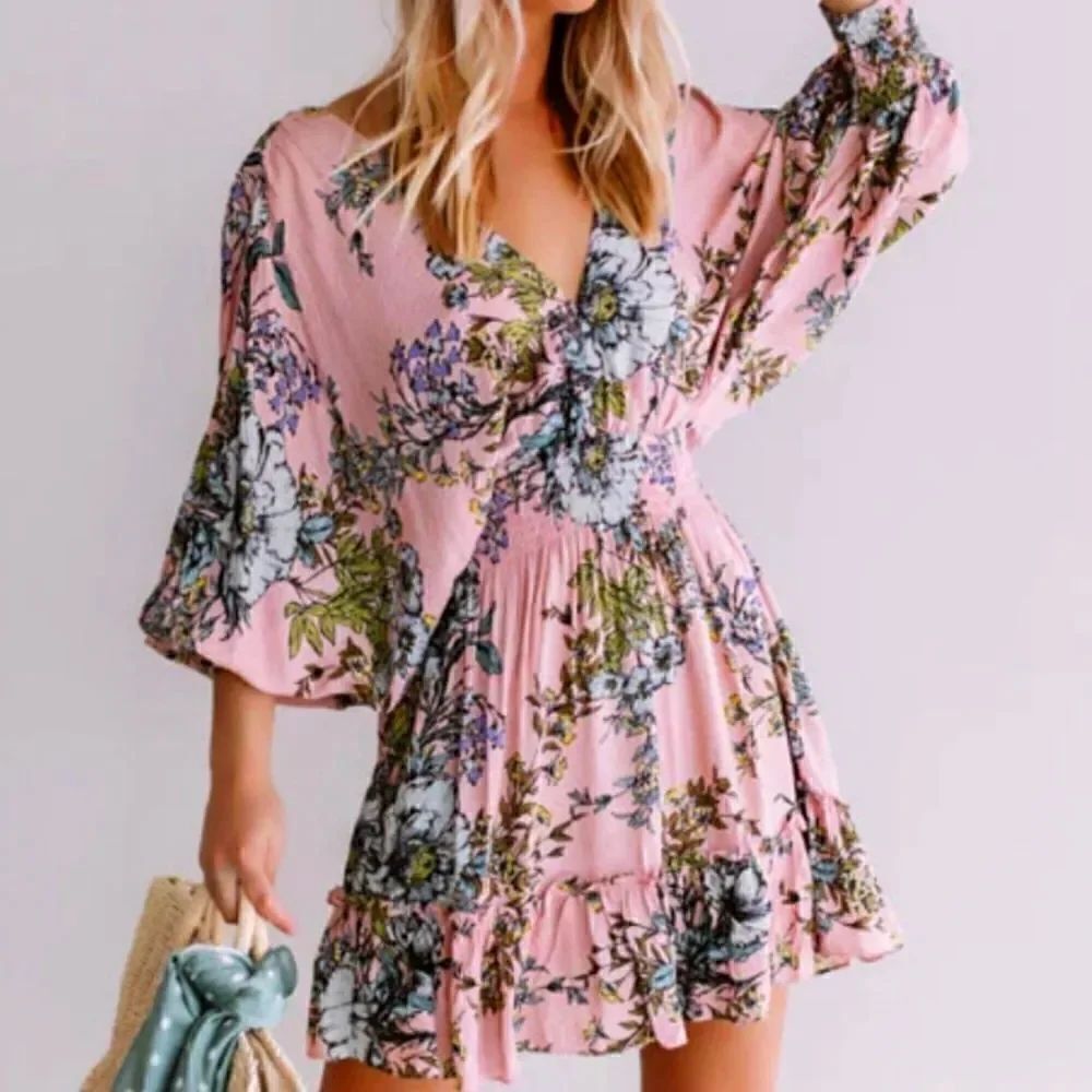 Lovestitch floral print dress size medium